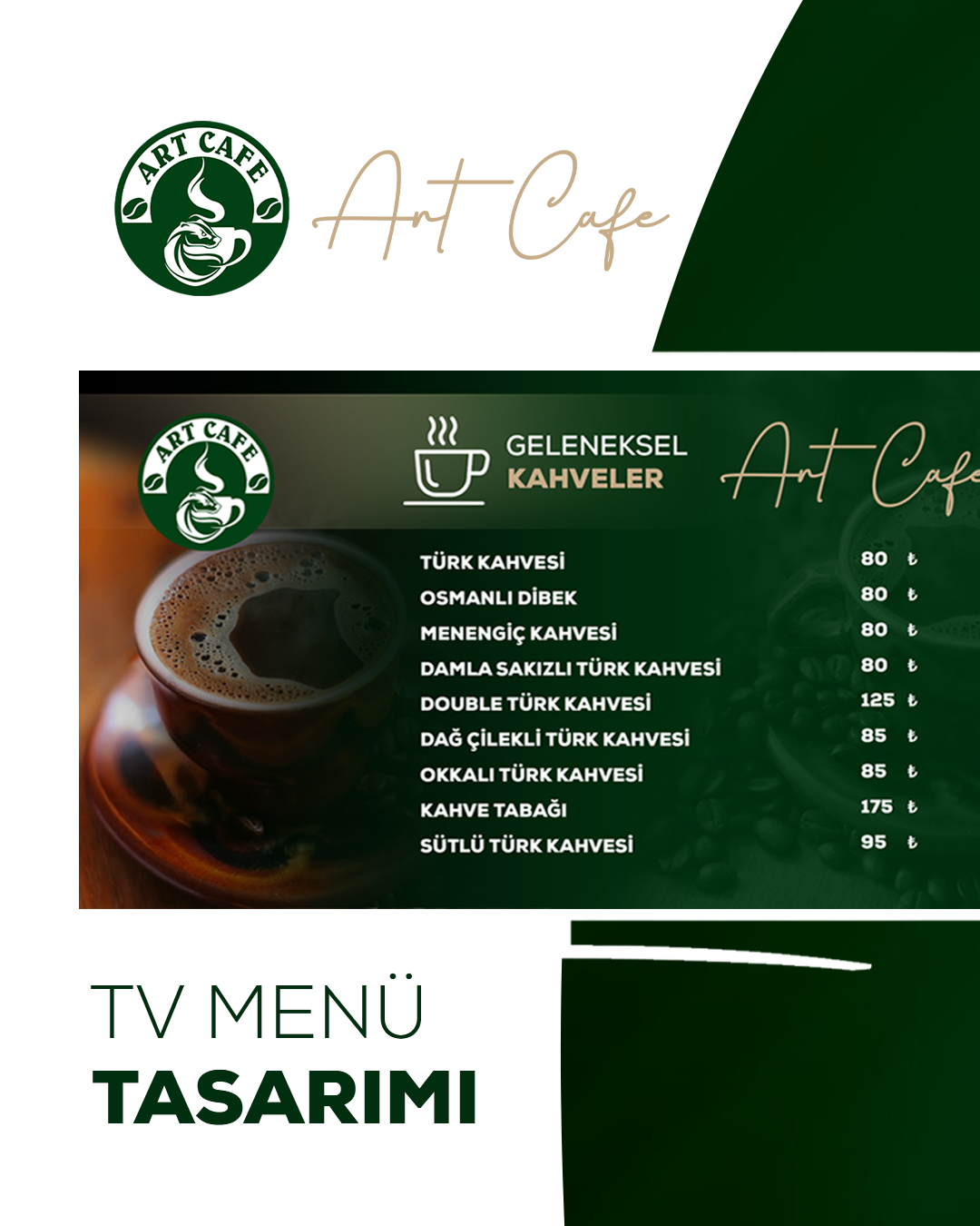  Art Cafe | TV Menü Tasarımı